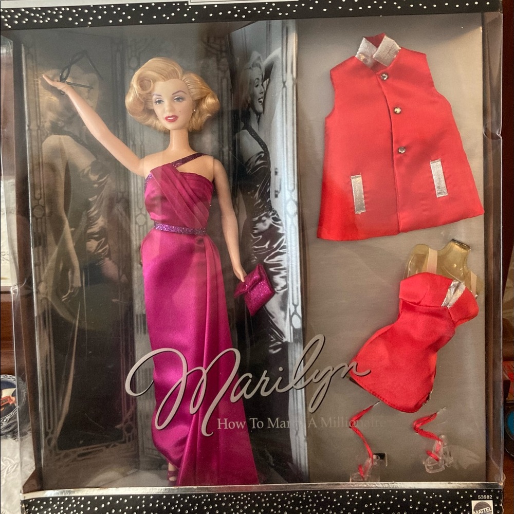 Barbie as Marilyn in How to Marry a Millionaire. Box never opened. Mattel